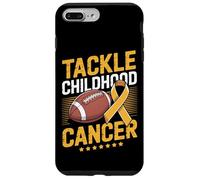 Tackle Childhood Cancer Ribbon Champions Pediatric Survivor Case for iPhone 7 Plus/8 Plus