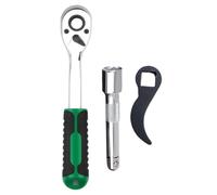 Tackle Difficult Repairs 3Pcs Crowbar Adapter Heads with Practical Extension Tool (1/2inch)