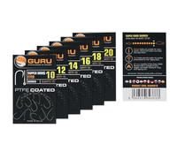Tackle Guru - Super MWG Eyed Barbed Fishing Hooks (SMWG Barbed 16)