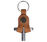Tackle Instrument Supply Co. Drum Key with Leather Case Saddle Tan