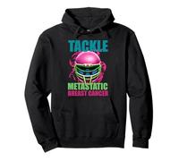 Tackle Metastatic Breast Cancer American Football Helmet Pullover Hoodie