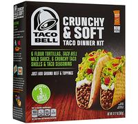 Taco Bell Crunchy & Soft Taco Dinner Kit (12.77 oz Box)