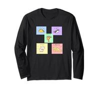 Taco Cat Goat Cheese Pizza Artwork Long Sleeve T-Shirt