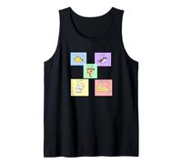 Taco Cat Goat Cheese Pizza Artwork Tank Top