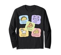 Taco Cat Goat Cheese Pizza Fun Long Sleeve T-Shirt