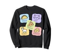 Taco Cat Goat Cheese Pizza Fun Sweatshirt