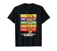 Taco Cat Goat Cheese Pizza Meme T-Shirt