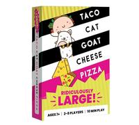 Taco Cat Goat Cheese Pizza Ridiculously Large Edition Wildly Entertaining Oversized Card Game for Family Game Night | Easy to Play 10 Min Rounds | for Kids, Teens, Adults, and Families | 2-8 Players