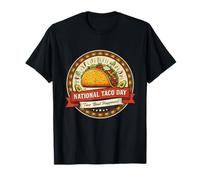 Taco Day Fiesta Graphic | Tortilla Funny Mexican Food Art T-Shirt