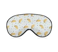 Taco Eye Sleep Mask,Super Soft Eye Masks with Adjustable Strap,Ultimate Sleeping Aid,Blindfold,Relax & Relieve Your Fatigue,Puffy Eyes