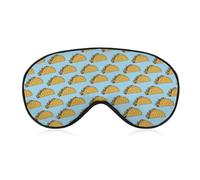 Taco Eye Sleep Mask,Super Soft Eye Masks with Adjustable Strap,Ultimate Sleeping Aid,Blindfold,Relax & Relieve Your Fatigue,Puffy Eyes