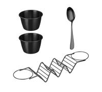 Taco Holders Stand Heat-Resistant Hollow Multi-Purpose Grill Safe