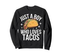 Taco Just A Boy Who Loves Tacos Sweatshirt