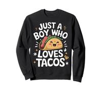 Taco Just A Boy Who Loves Tacos Sweatshirt