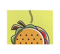 Taco Mexican Food,500 Pieces Puzzles for Adults-Wooden Jigsaw Puzzle for Adults Elderly