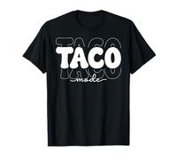 Taco Mode On Costume Funny Mexican Food Foodie Festival T-Shirt