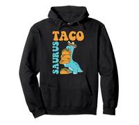 Taco Saurus Dinosaur Sombrero Ultimate Mexican Food Snack Pullover Hoodie
