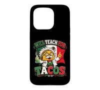 Taco Teacher s Mexican Flag s Chemistry Teacher Case for iPhone 15 Pro