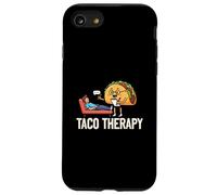 Taco Therapy Funny Food Humor Mexican Food Lover Case for iPhone SE (2020) / 7/8