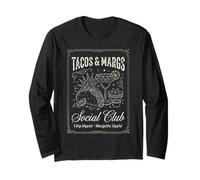 Taco Tuesday Margarita Club Chip Dippin Sippin Fiesta Tee 2 Long Sleeve T-Shirt