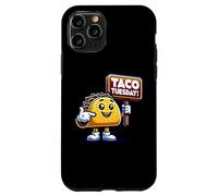 Taco Tuesday Mascot, Funny Mexican Food, Politics Case for iPhone 11 Pro