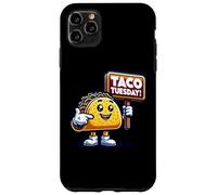 Taco Tuesday Mascot, Funny Mexican Food, Politics Case for iPhone 11 Pro Max