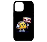 Taco Tuesday Mascot, Funny Mexican Food, Politics Case for iPhone 12 Pro Max
