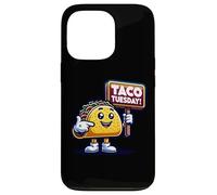 Taco Tuesday Mascot, Funny Mexican Food, Politics Case for iPhone 13 Pro