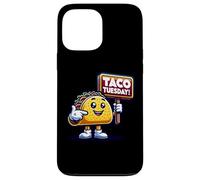 Taco Tuesday Mascot, Funny Mexican Food, Politics Case for iPhone 13 Pro Max