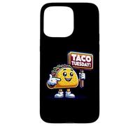 Taco Tuesday Mascot, Funny Mexican Food, Politics Case for iPhone 15 Pro Max