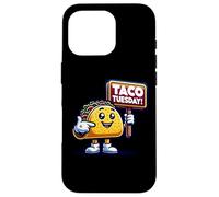 Taco Tuesday Mascot, Funny Mexican Food, Politics Case for iPhone 16 Pro