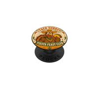 Taco Turkey Fiesta Feast Club Sombrero Thanksgiving Fun PopSockets Adhesive PopGrip
