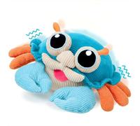 Tacobear Crawling Crab Toy Baby Toys 6 to 12 Months, Musical Dancing Plush Crab with 50 Songs & Recording Function, Toddler Sensory Tummy Time Toy for 1 2 Year Old Boys Girls Gifts (Blue)