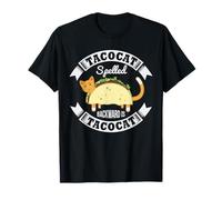 Tacocat Palindrome Cats Mexican Food Lover Cute Cat Humor T-Shirt