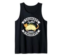 Tacocat Palindrome Cats Mexican Food Lover Cute Cat Humor Tank Top