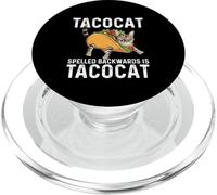Tacocat Spelled Backwards Is Tacocat - Taco Lover PopSockets PopGrip for MagSafe