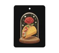 Tacoes Princess Graphic Car Air Freshener Decorative Hanging Aromatherapy Tablets for Car Trucks Square