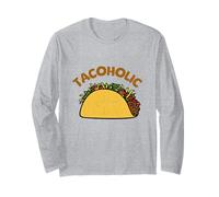 TACOHOLIC Funny Taco Lover Cinco De Mayo Mexican Food Tacos Long Sleeve T-Shirt