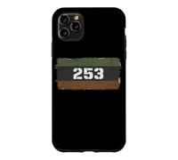 Tacoma 253 Area Code Washington PNW Vintage Grunge Case for iPhone 11 Pro Max