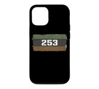 Tacoma 253 Area Code Washington PNW Vintage Grunge Case for iPhone 12/12 Pro