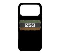 Tacoma 253 Area Code Washington PNW Vintage Grunge Case for iPhone 17 Pro Max