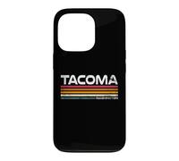 Tacoma Washington Retro Stripes Vintage City Design Case for iPhone 13 Pro