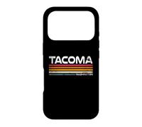 Tacoma Washington Retro Stripes Vintage City Design Case for iPhone 17 Pro
