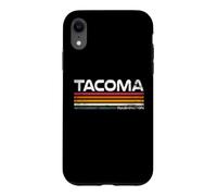 Tacoma Washington Retro Stripes Vintage City Design Case for iPhone XR
