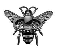 TACOMEGE Bee Cell Phone Ring Holder Gift for Girls Women, Crystal Finger Ring Kickstand Compatible with Smartphone, Tablet, E-Reader (Black)