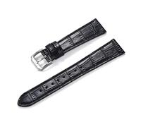 Taconey 16/18/19/20/21/22mm Genuine Leather Watch Strap With Bamboo Texture, Suitable for Both formal and Casual Wear