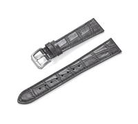 Taconey 16-22mm Bamboo Grain Leather Watch Strap, Quick Release Classic Design Universal Replacement