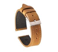 Taconey 18/19/20/21/22mm Quick-Release Genuine Leather Watch Straps, Replacement Watch Straps for Both formal and Casual Wear.
