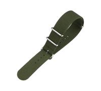 Taconey 18-24 mm Ribbed Strap, Sturdy Nylon Replacement, Quick Release, Adjustable, Outdoor Sports and Leisure
