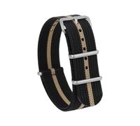 Taconey 19/20/22 mm Ribbed Replacement Strap, Quick Release, Adjustable, Outdoor Sports, Leisure and Durable